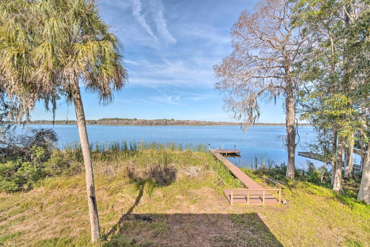 Lakefront Crystal River Home With Private Dock! Εξωτερικό φωτογραφία
