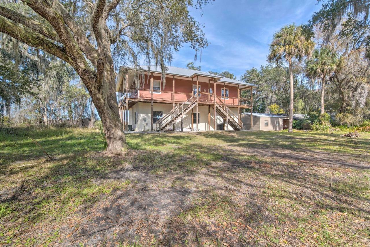 Lakefront Crystal River Home With Private Dock! Εξωτερικό φωτογραφία