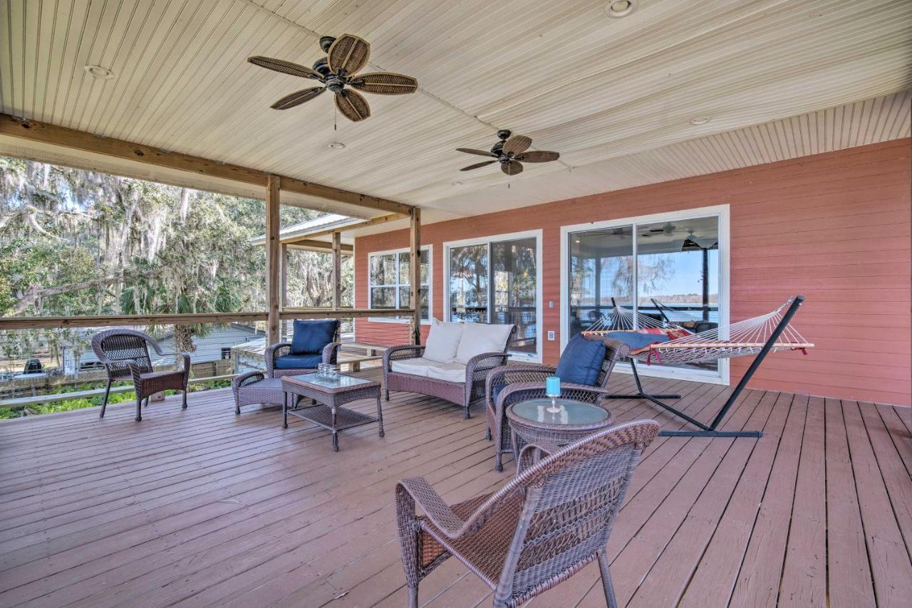Lakefront Crystal River Home With Private Dock! Εξωτερικό φωτογραφία