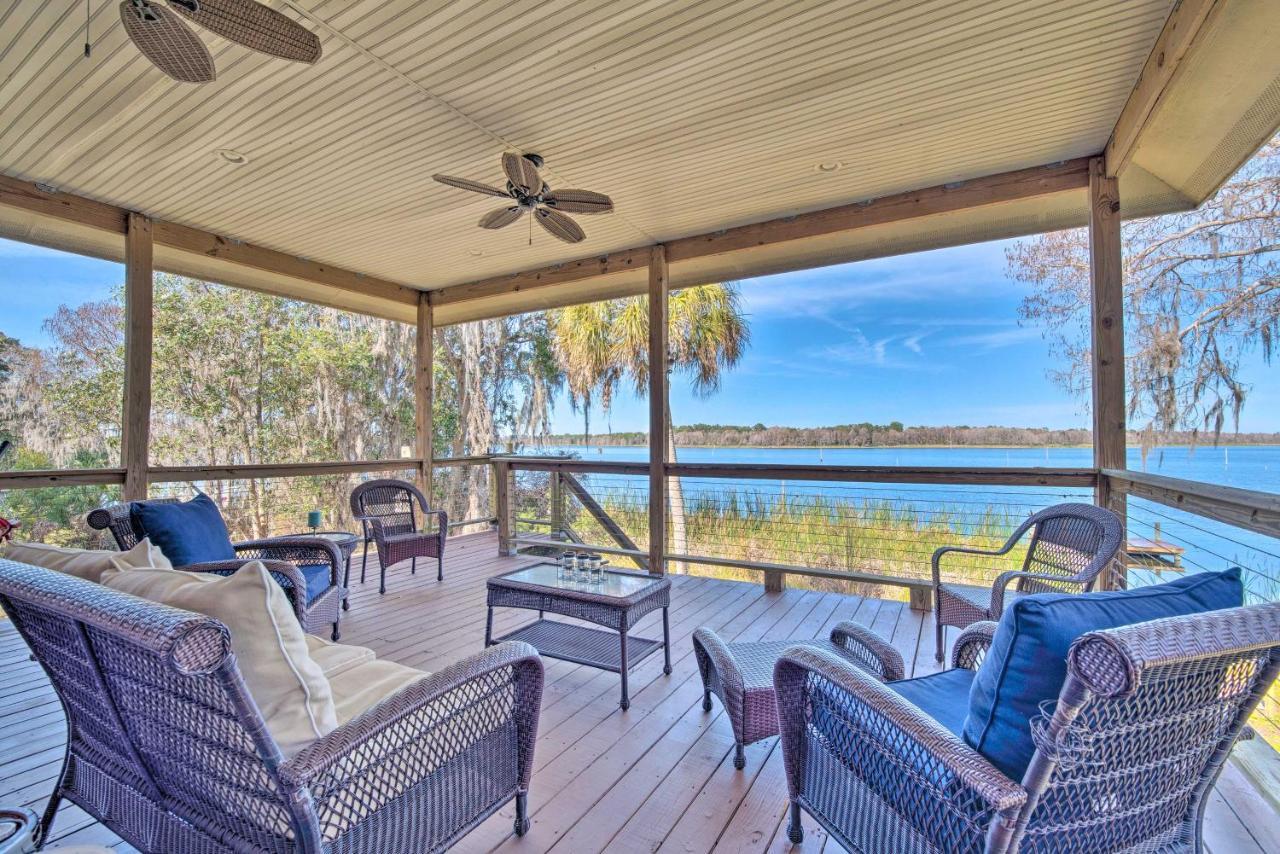 Lakefront Crystal River Home With Private Dock! Εξωτερικό φωτογραφία
