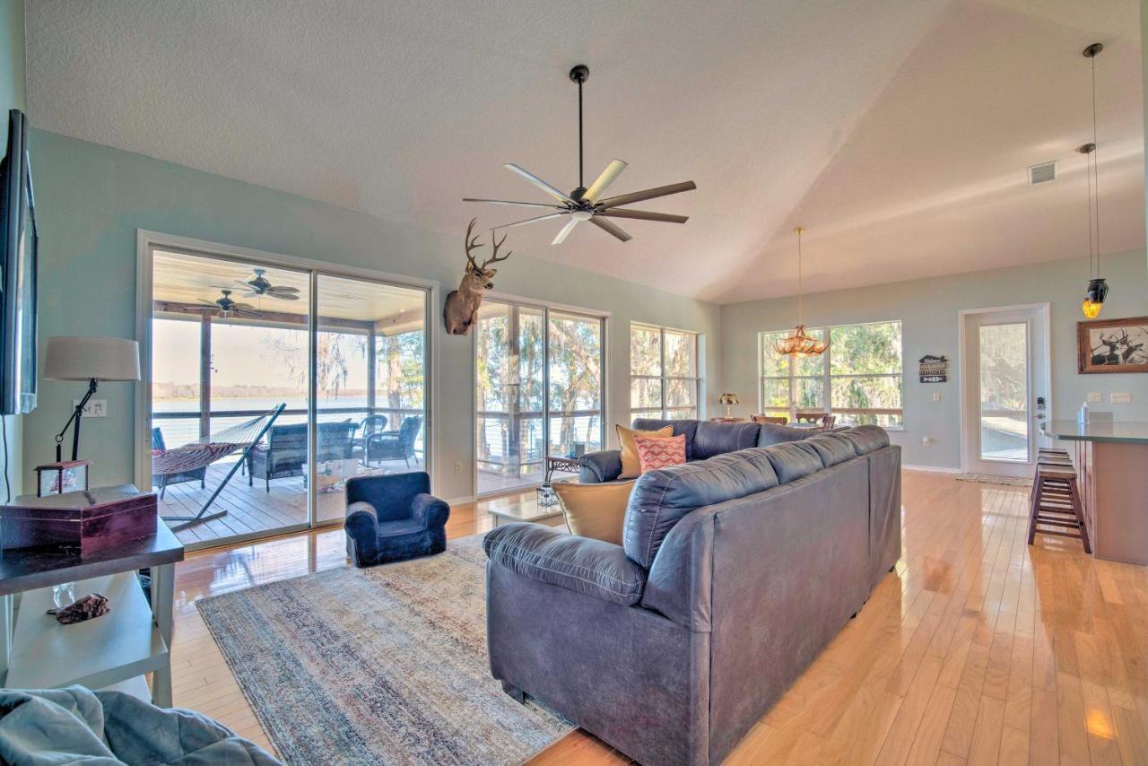 Lakefront Crystal River Home With Private Dock! Εξωτερικό φωτογραφία